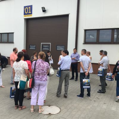 Zdjęcie - 8 - Wizyta delegacji Miast Partnerskich Tarnowa w Inkubatorze Przedsiębiorczości - 24.06.2017