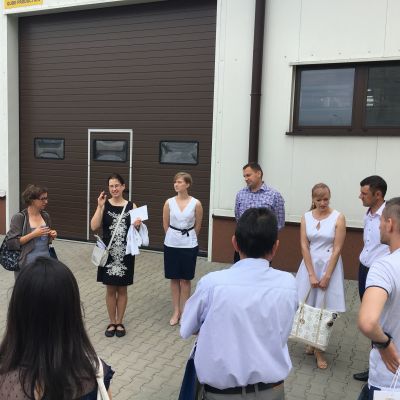 Zdjęcie - 9 - Wizyta delegacji Miast Partnerskich Tarnowa w Inkubatorze Przedsiębiorczości - 24.06.2017